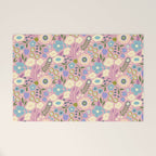 Whimsy Floral  Welcome Mat Gallery Image 1