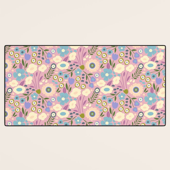 Whimsy Floral  Desk Mat Gallery Image 3