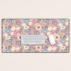 Whimsy Floral  Desk Mat Gallery Image 1