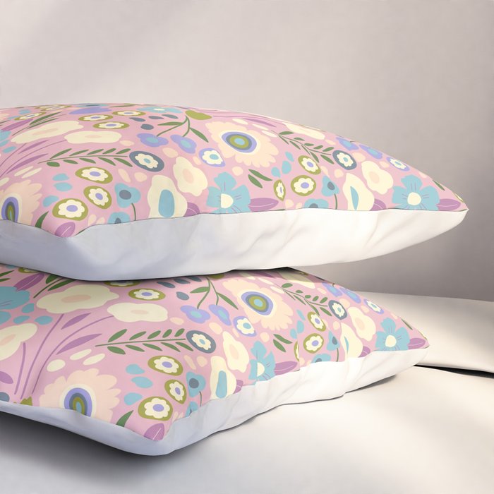 Whimsy Floral  Pillow Sham Gallery Image 3