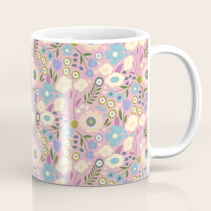 Whimsy Floral  Coffee Mug Gallery Image 1