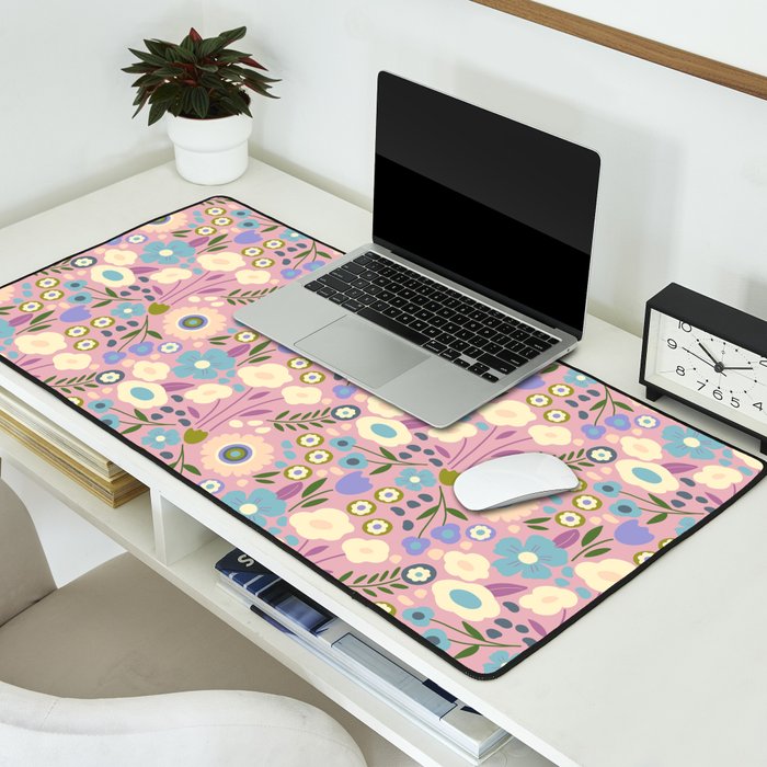 Whimsy Floral  Desk Mat Gallery Image 2