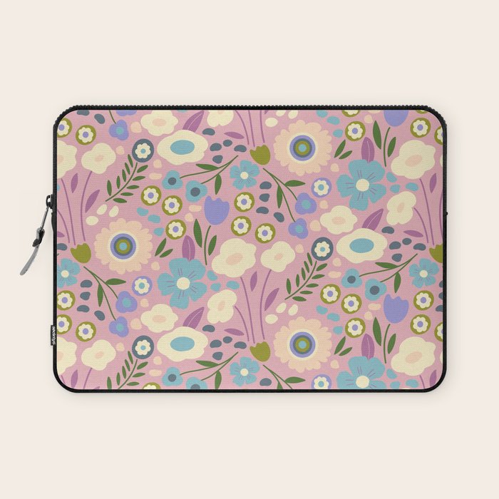 Whimsy Floral  Laptop Sleeve Gallery Image 1