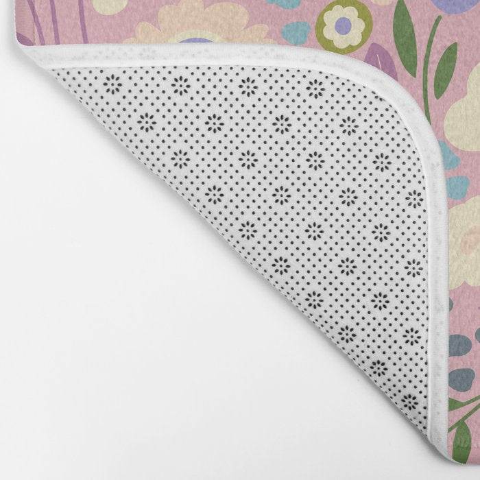 Whimsy Floral  Bath Mat Gallery Image 2