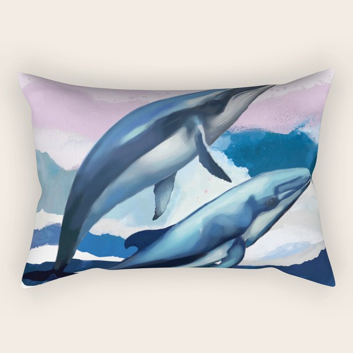 Silent Giants Rectangular Pillow Gallery Image 2