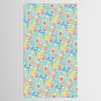 Coastal Oysters on the Beach in Seafoam Green Tablecloth Gallery Image 2
