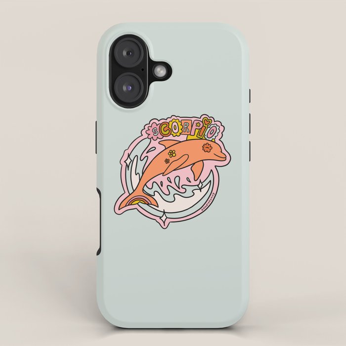 Scorpio Dolphin iPhone Case Gallery Image 1
