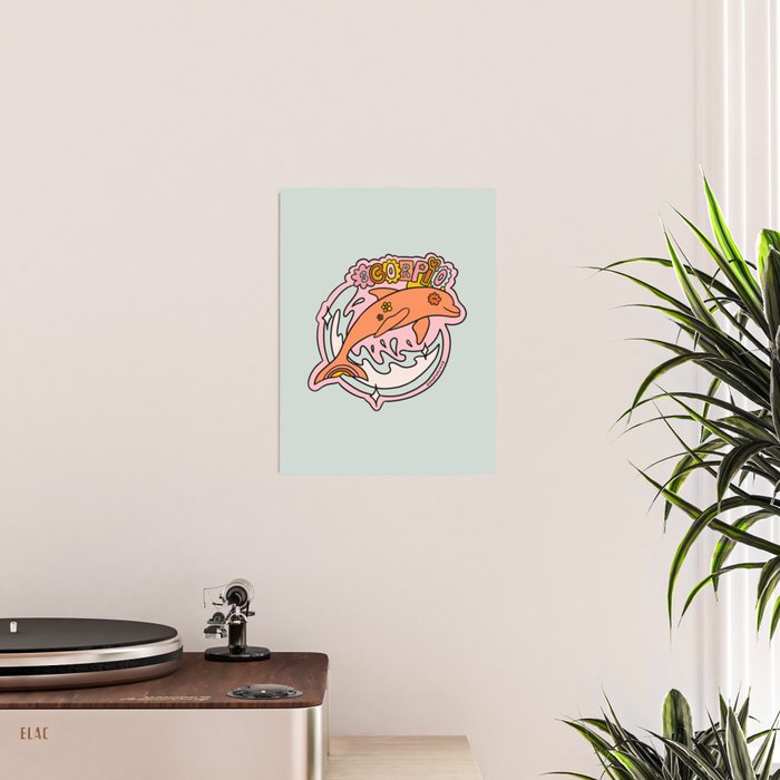 Scorpio Dolphin Poster Gallery Image 2