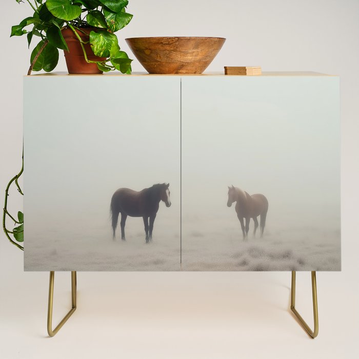 Horses in the Mist I Credenza Gallery Image 1