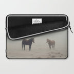 Horses in the Mist I Laptop Sleeve Gallery Image 2