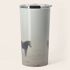 Horses in the Mist I Travel Mug Gallery Image 1