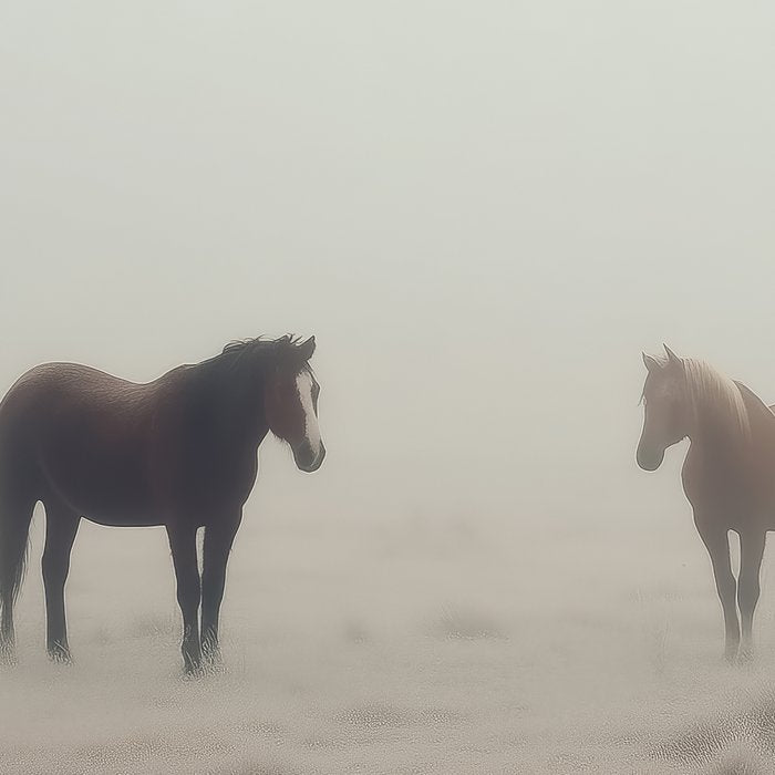 Horses in the Mist I Coffee Mug Gallery Image 2