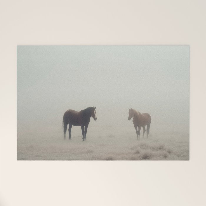 Horses in the Mist I Welcome Mat Gallery Image 1