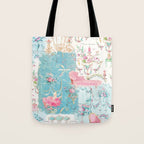 Marie Antoinette, Versailles, Tattered and Torn Tote Bag Gallery Image 1