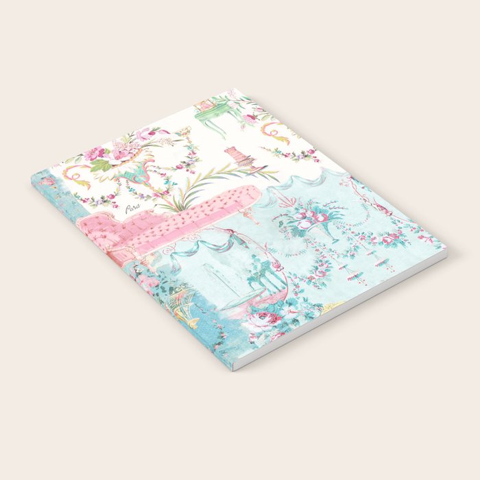Marie Antoinette, Versailles, Tattered and Torn Notebook Gallery Image 1