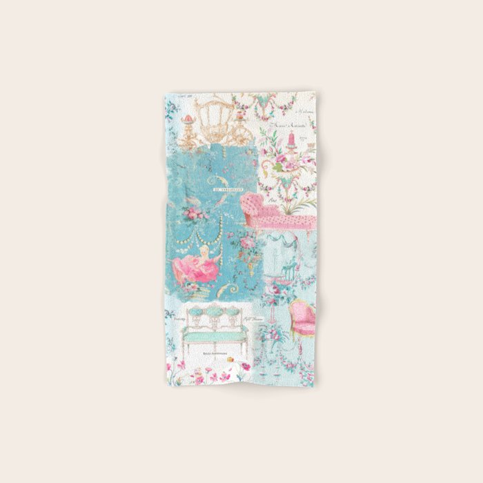 Marie Antoinette, Versailles, Tattered and Torn Bath Towel Gallery Image 1