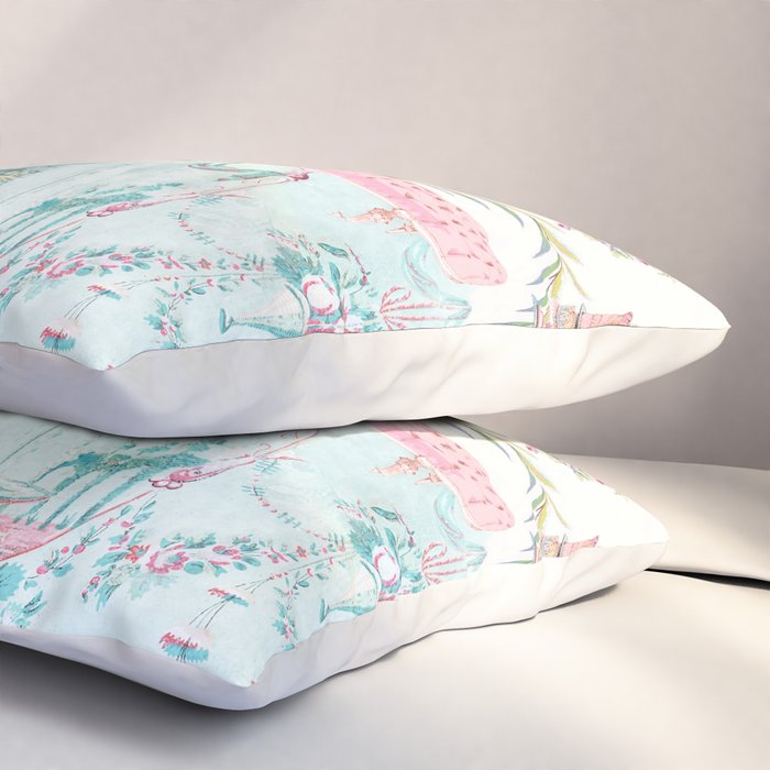 Marie Antoinette, Versailles, Tattered and Torn Pillow Sham Gallery Image 3
