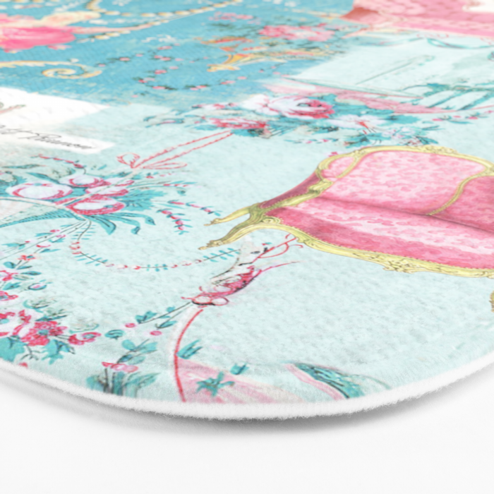 Marie Antoinette, Versailles, Tattered and Torn Bath Mat Gallery Image 3