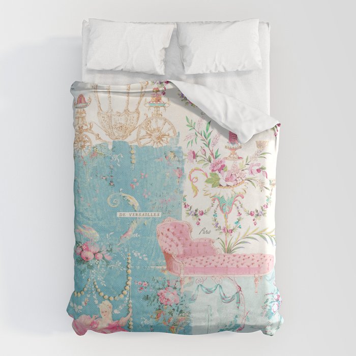 Marie Antoinette, Versailles, Tattered and Torn Duvet Cover Gallery Image 6