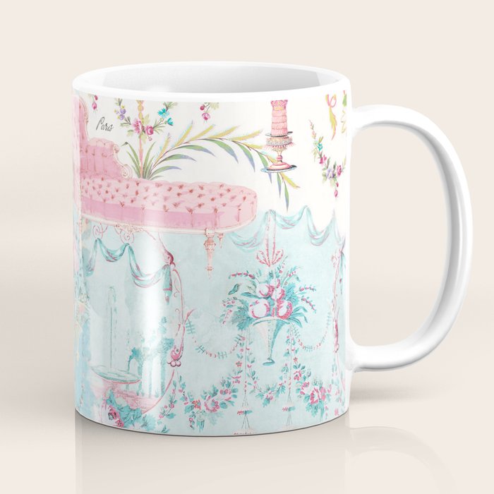 Marie Antoinette, Versailles, Tattered and Torn Coffee Mug Gallery Image 1