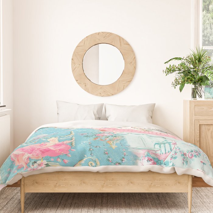 Marie Antoinette, Versailles, Tattered and Torn Duvet Cover Gallery Image 3