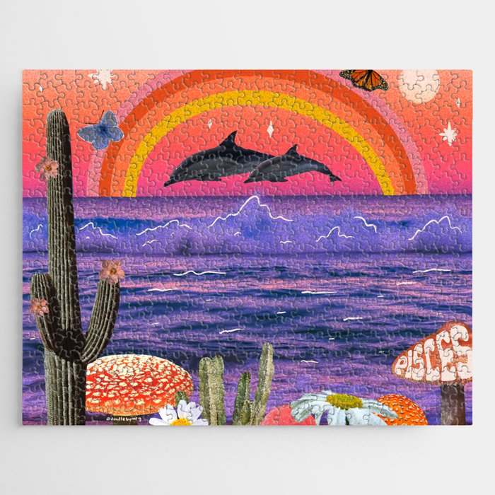Pisces Collage Jigsaw Puzzle Gallery Image 1