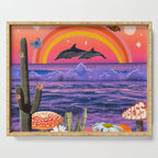 Pisces Collage Serving Tray Gallery Image 1