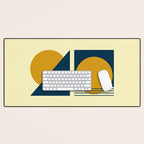 Sunrise and Sunset Desk Mat Gallery Image 1
