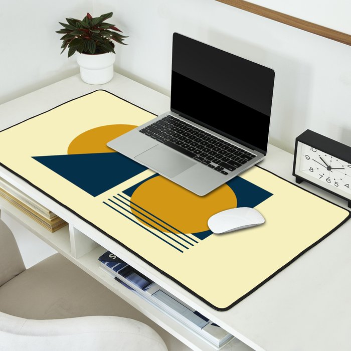 Sunrise and Sunset Desk Mat Gallery Image 2