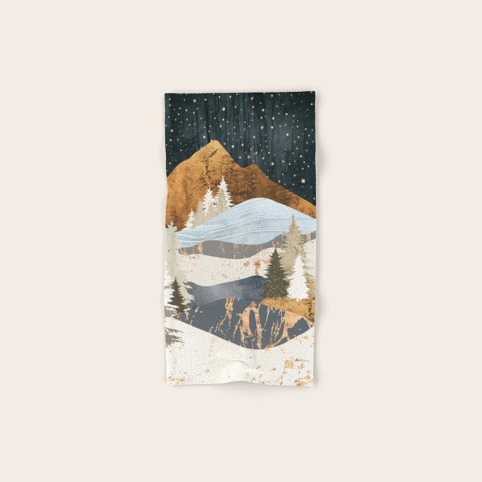 Winter Stars Towels Gallery Image 1