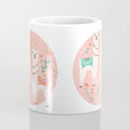 Lovely Llama on Pink Coffee Mug Gallery Image 4