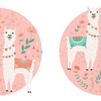 Lovely Llama on Pink Coffee Mug Gallery Image 2