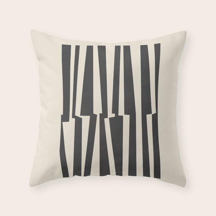 Geometrical Play 5 Throw Pillow Gallery Image 6