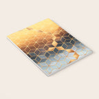 Golden Gradient Cubes Notebook Gallery Image 3