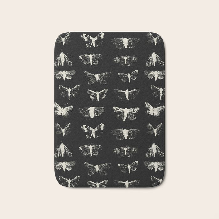 moths Bath Mat Gallery Image 1