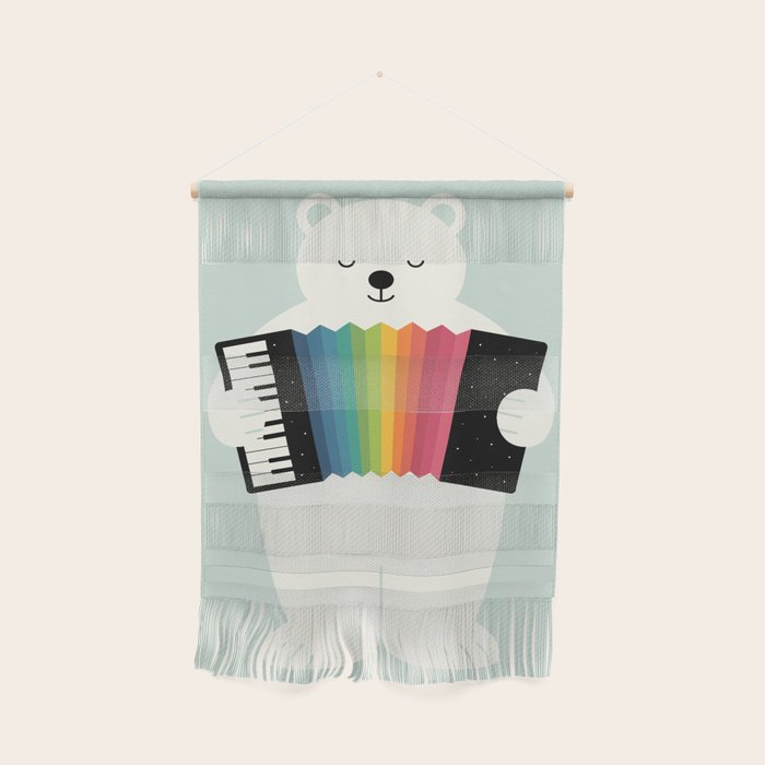 Aurora Accordionist Wall Hanging Gallery Image 1