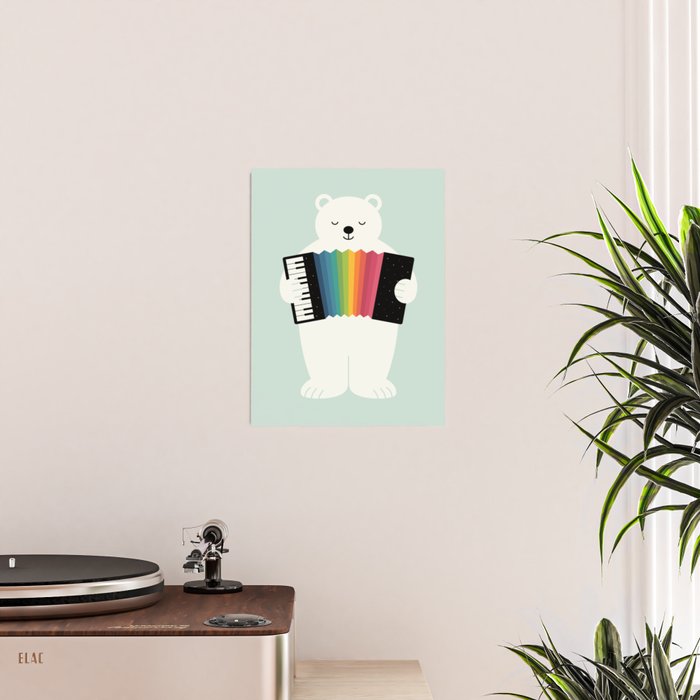 Aurora Accordionist Poster Gallery Image 2