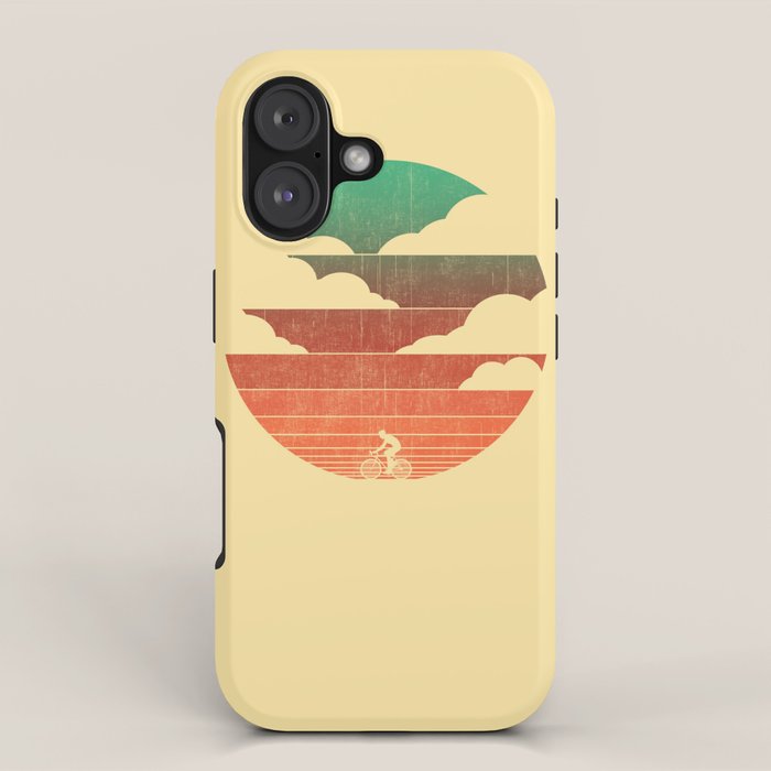 Go West (cycling edition) iPhone Case Gallery Image 1