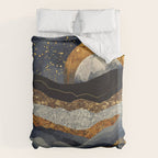 Metallic Mountains Duvet Cover Gallery Image 6