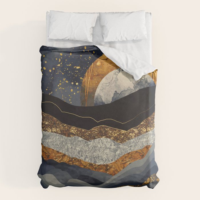 Metallic Mountains Duvet Cover Gallery Image 6