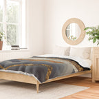 Metallic Mountains Duvet Cover Gallery Image 2