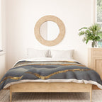 Metallic Mountains Duvet Cover Gallery Image 3