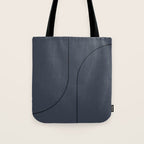 Modern Minimal Line Abstract XXXI Tote Bag Gallery Image 1