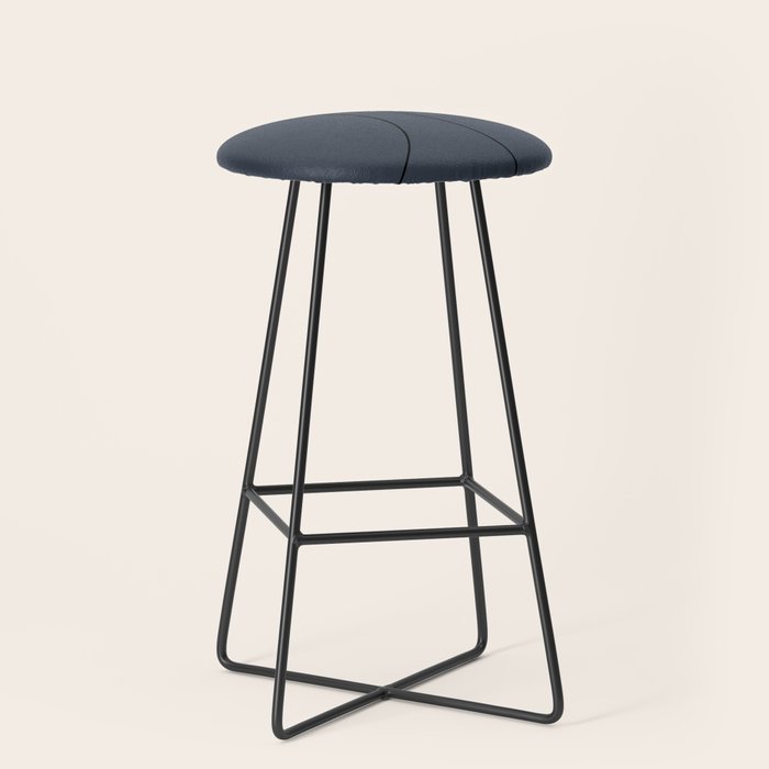 Modern Minimal Line Abstract XXXI Stool Gallery Image 1