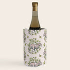 Tyrannosaurus & Sassafras | Dinosaur Botanical Art Wine Chiller Gallery Image 1