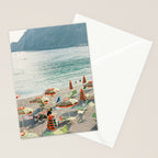 Monterosso al Mare, Cinque Terre | Beach with umbrellas | Travel Photography Print Stationery Card Gallery Image 2