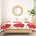 Leopard Lips of Love Duvet Cover Gallery Image 3