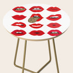 Leopard Lips of Love Side Table Gallery Image 2