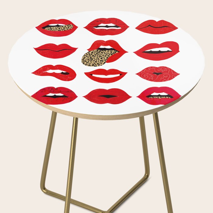 Leopard Lips of Love Side Table Gallery Image 2