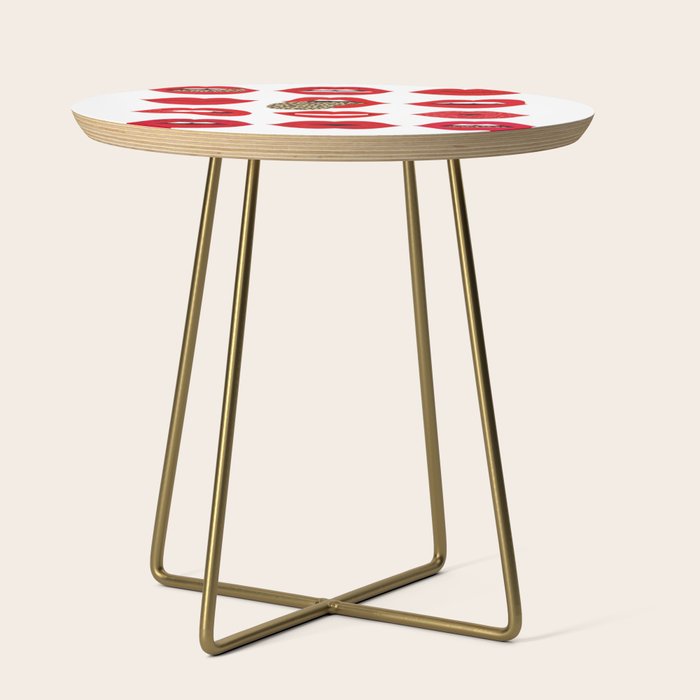 Leopard Lips of Love Side Table Gallery Image 1